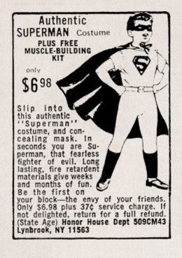 Superman Costume, 1975